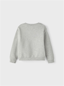 NAME IT Soffi Loose Sweatshirt Grey Melange